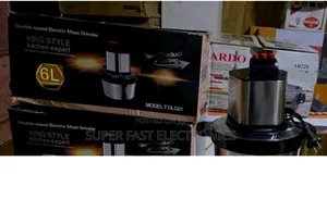 KING STYLE 6L Double-Speed Electric Meat Grinder & Food Processor