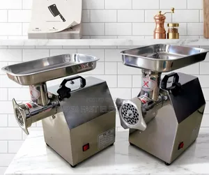 Commercial Electric Meat Grinder 12tk Heavy-Duty Stainless Steel