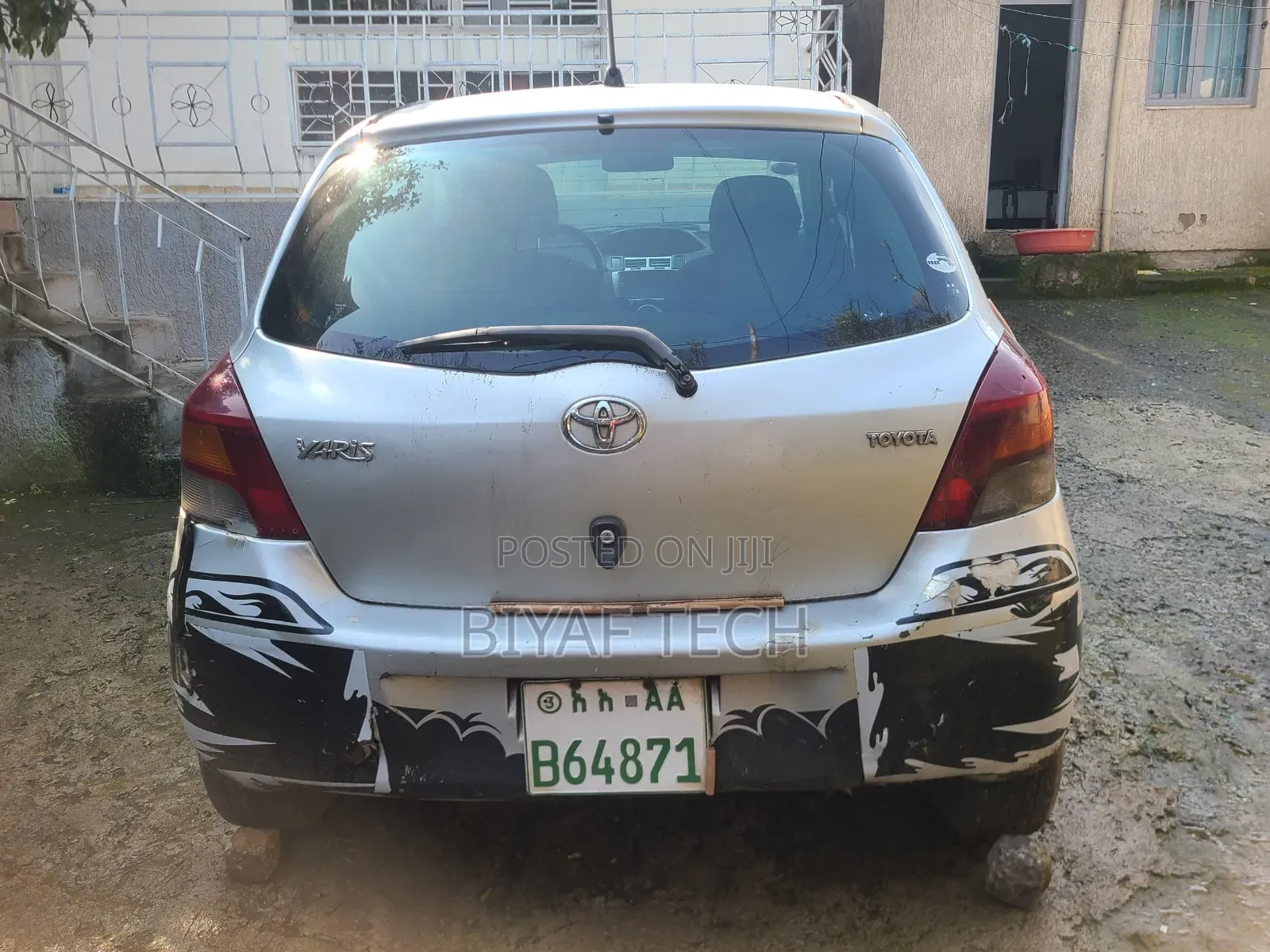 Toyota Yaris 2008 Silver