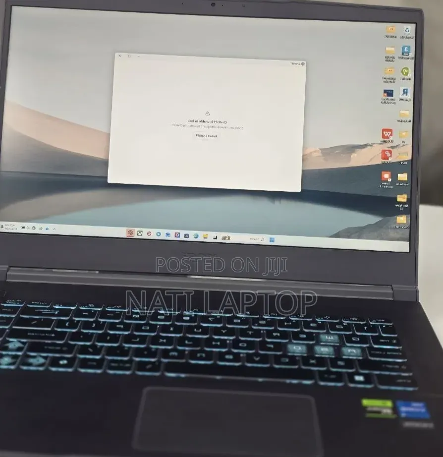 New Laptop MSI 16GB Intel Core i5 SSD 1T