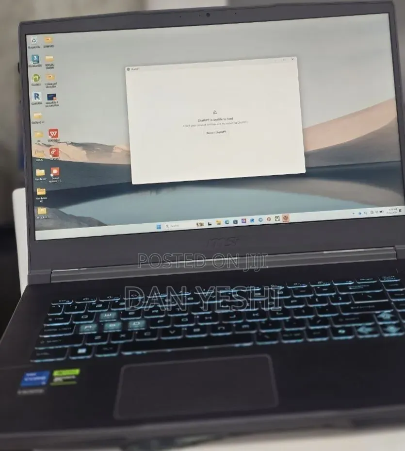 New Laptop MSI 16GB Intel Core i5 SSD 1T
