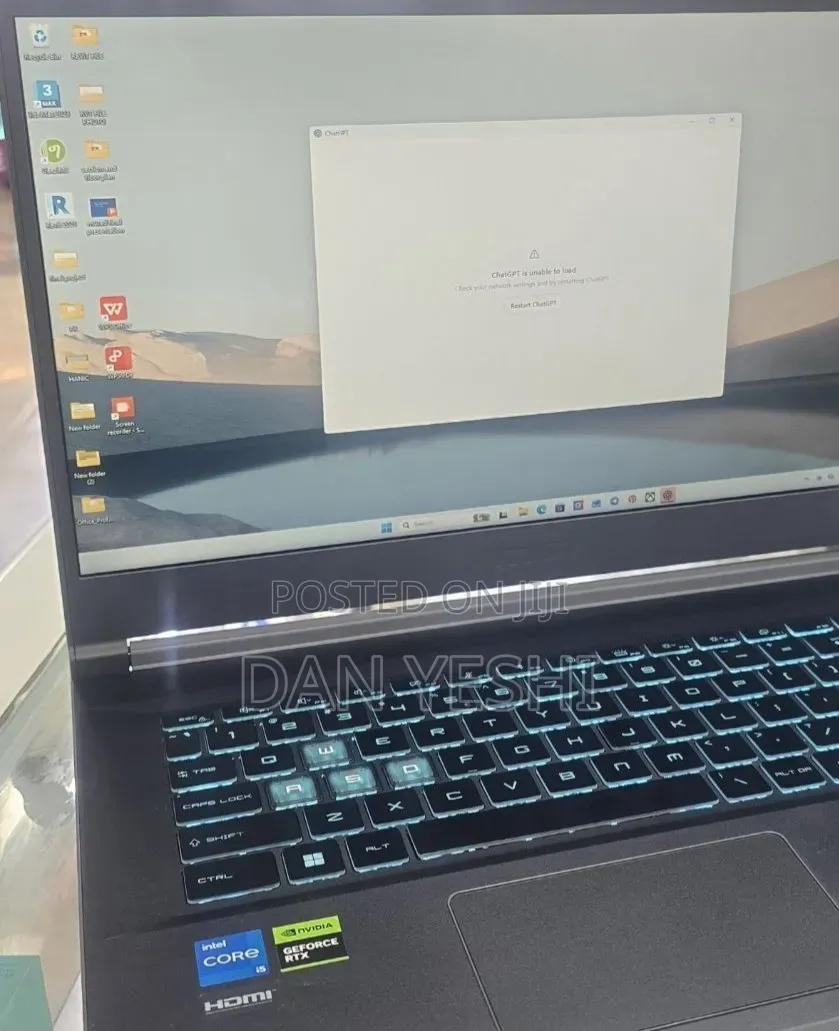 New Laptop MSI 16GB Intel Core i5 SSD 1T