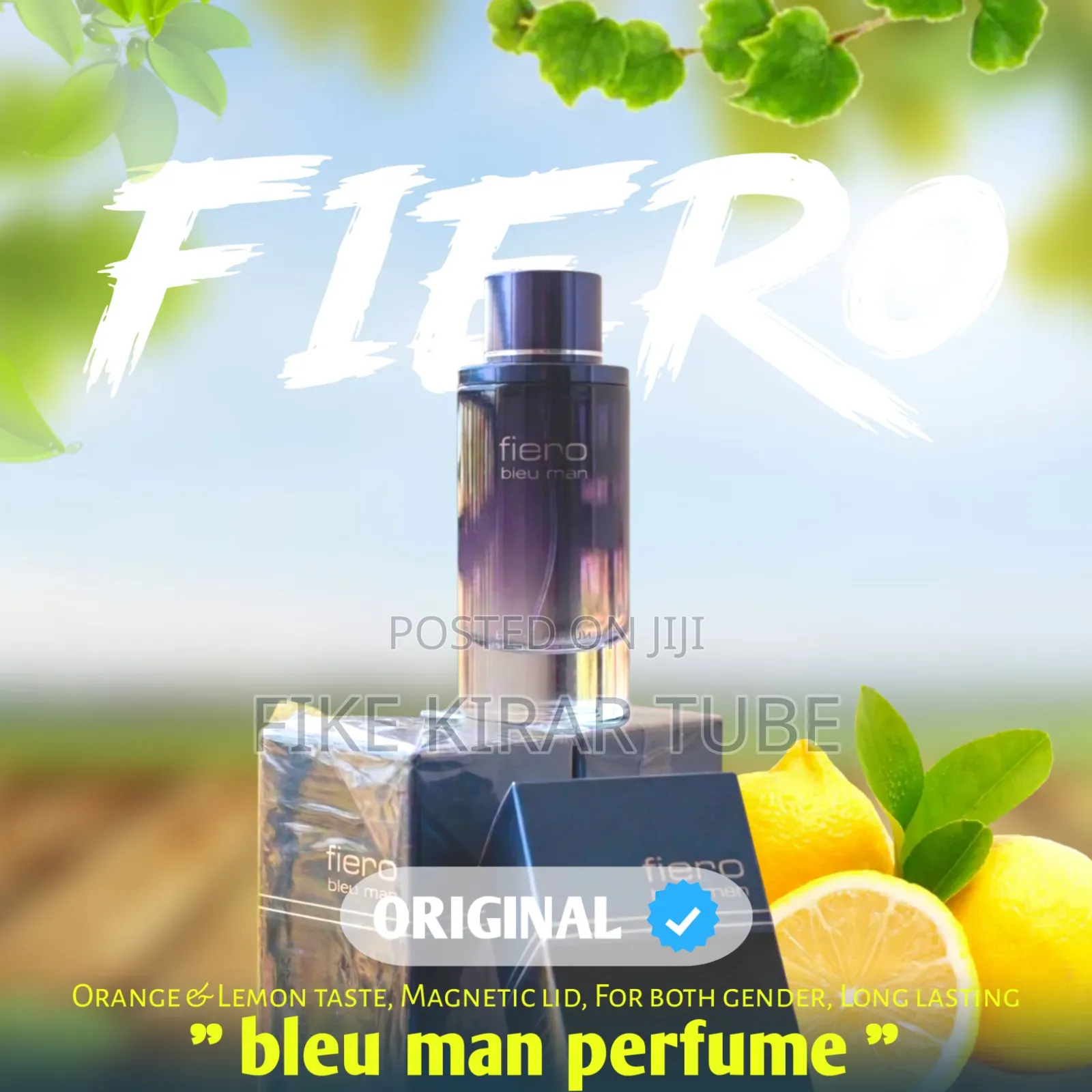 Fiero Bleu Man Perfume