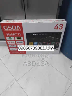 በእኛ ዘመናዊ ባለ 43ኢንች 4K Ultra HD ቲቪ የመጨረሻውን የሲኒማ ደስታን ተለማመዱ! የሚወዷቸውን ፊልሞ