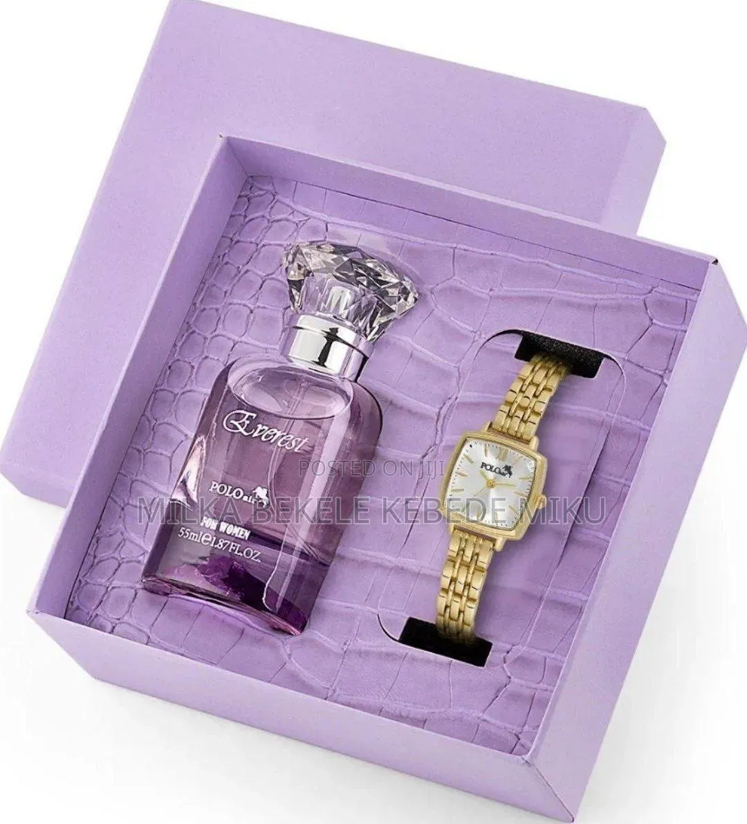POLO AIR Women's Wristwatch & Perfume Gift Set