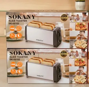 Sokany Slice Toaster 4-Slice Featuring Powerful 1300W