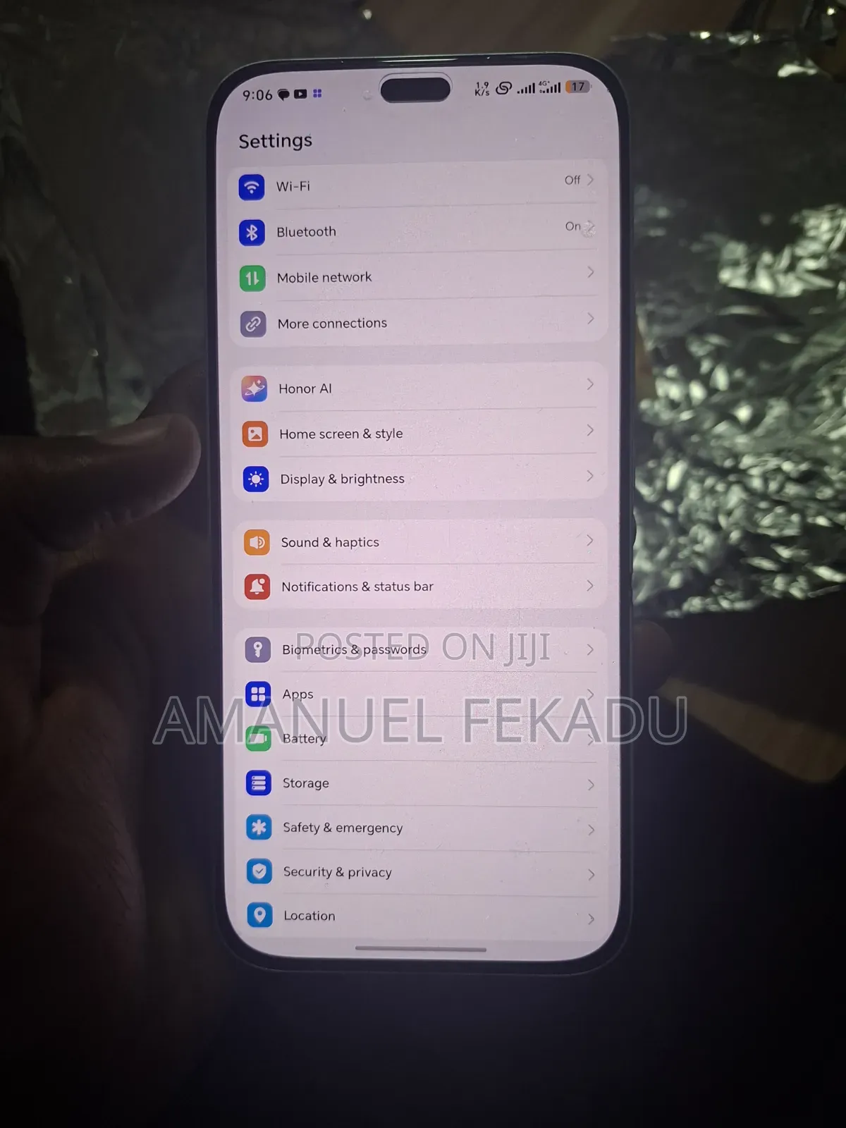 Honor 400 Lite 256 GB Silver
