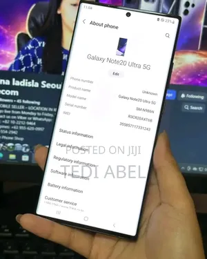 New Samsung Galaxy Note 20 Ultra 5G 512 GB Black