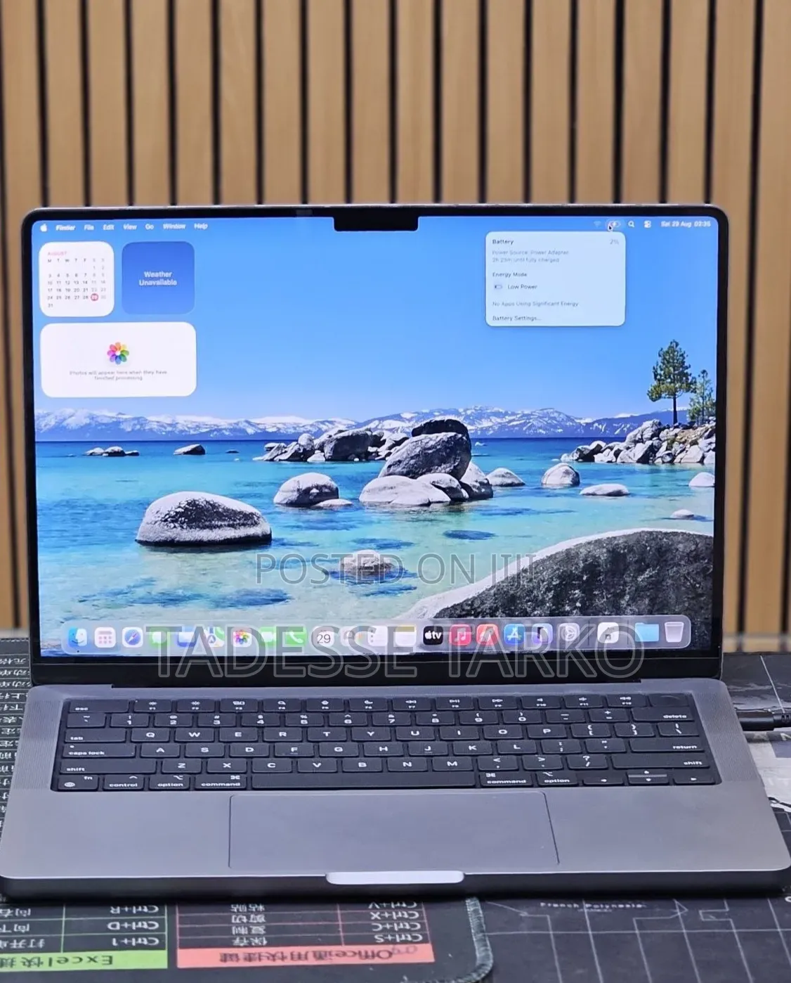New Laptop Apple MacBook Pro 2021 M1 16GB Apple M1 Pro SSD 512GB
