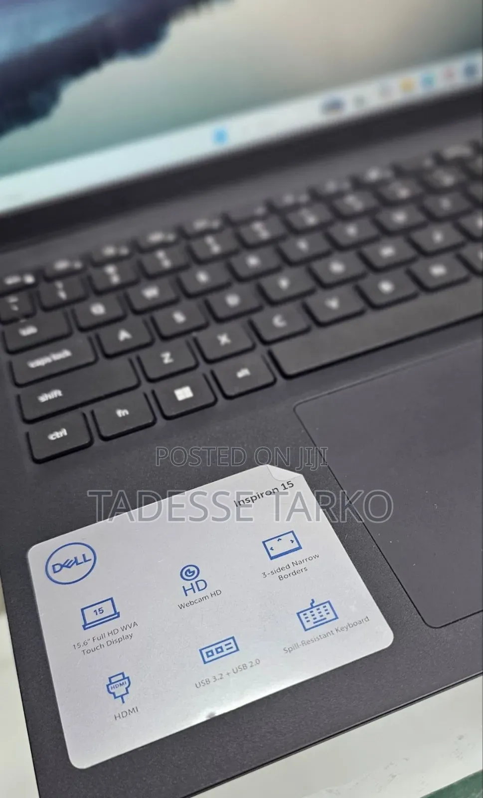 New Laptop Dell Inspiron 15 16GB Intel Core i7 SSD 512GB