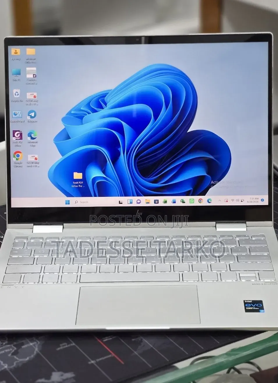New Laptop HP Envy x360 16GB Intel Core i7 SSD 512GB