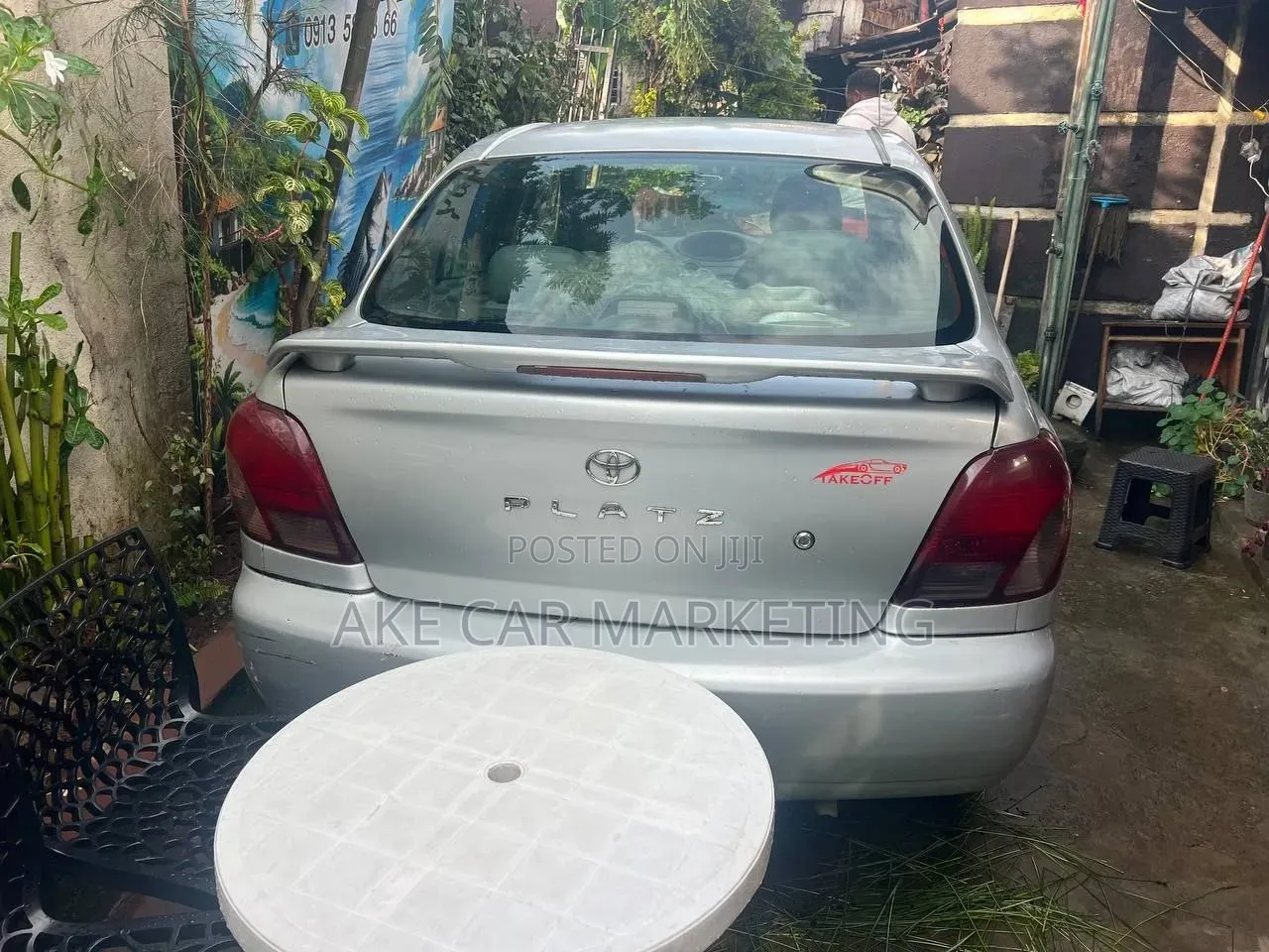 Toyota Platz 2001 Silver