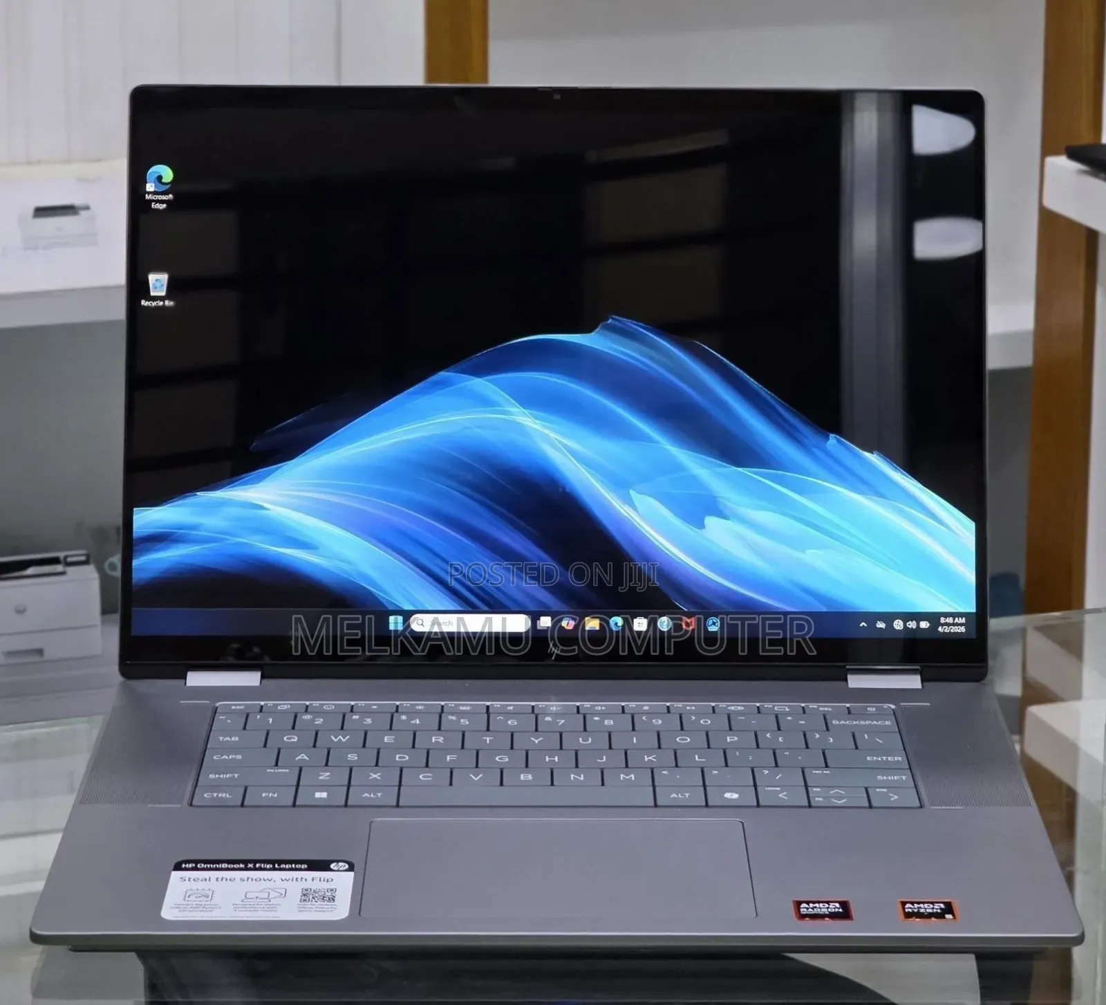 New Laptop HP OmniBook X Flip 14" 8GB AMD Ryzen 5 SSD 512GB