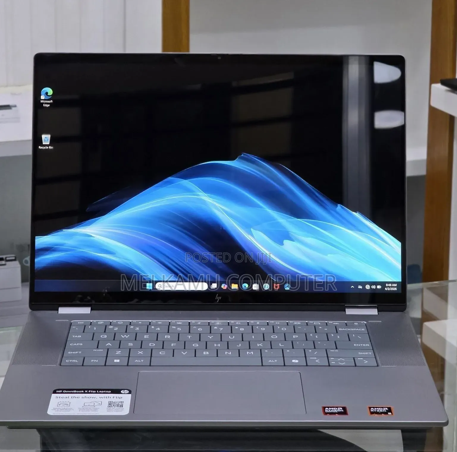 New Laptop HP OmniBook X Flip 14" 8GB AMD Ryzen 5 SSD 512GB