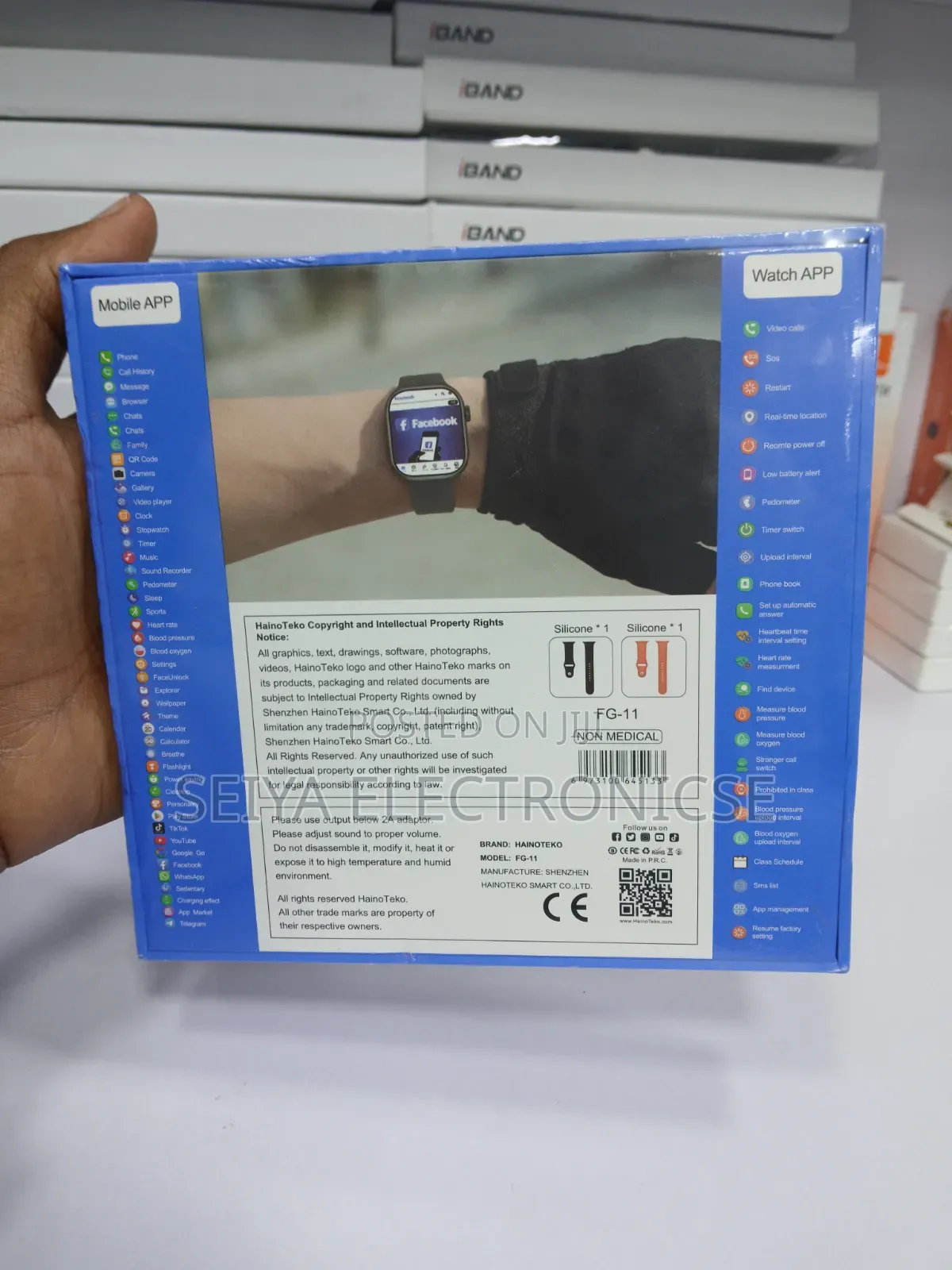 #Hainoteko Fg-11 Smartwatch Sim Card Support 5g Network