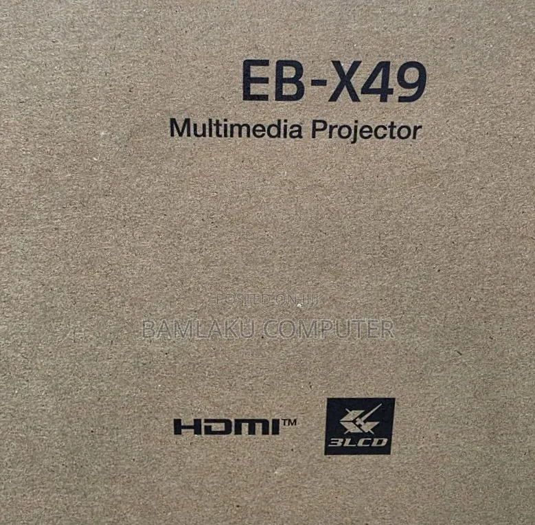 Brand New Epson Projector 
Model : EB-X49