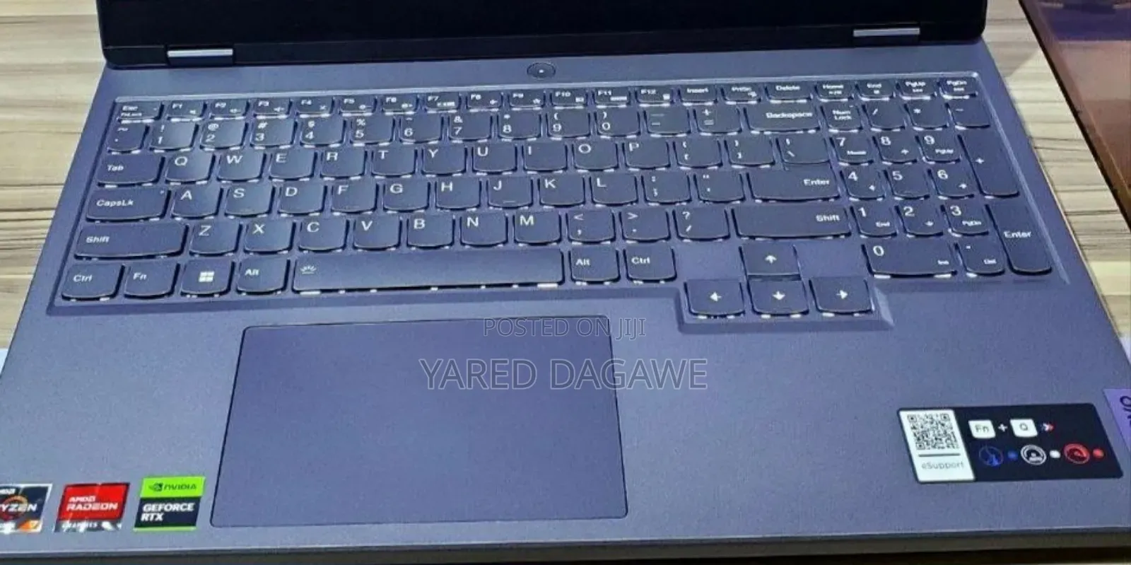 New Laptop Lenovo Legion 5 16GB AMD Ryzen 7 SSD 1T