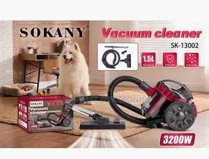 SOKANY Vacuum Cleaner – 3200W, 1.5L SK-13002 Bagless Cyclonic
