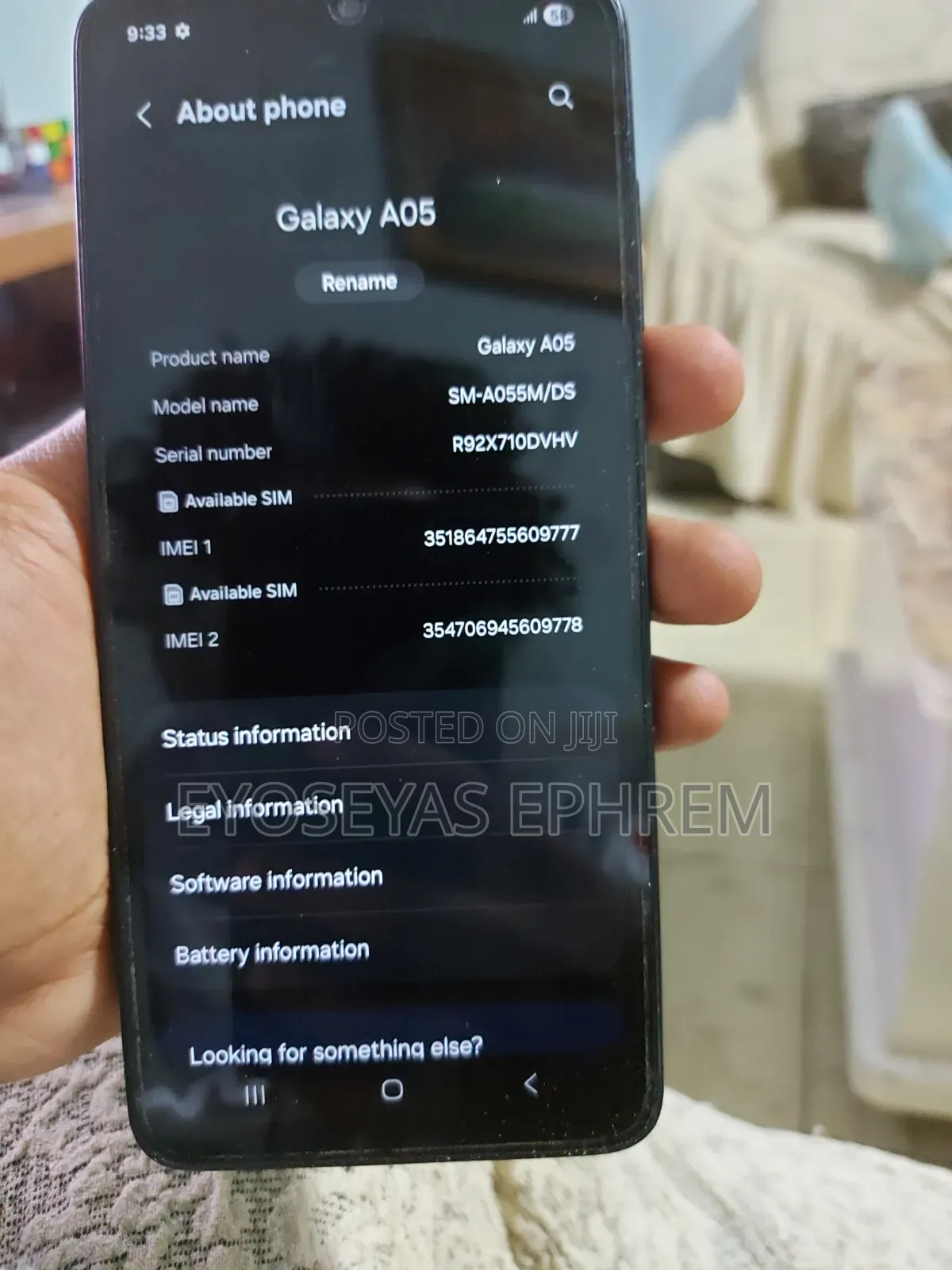 Samsung Galaxy A05 64 GB Black