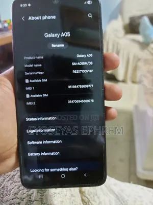 Samsung Galaxy A05 64 GB Black