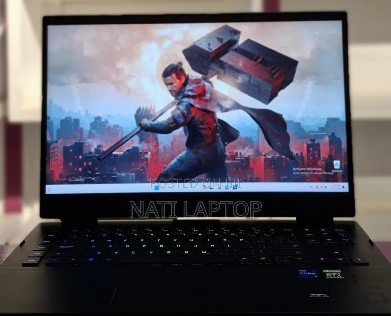 New Laptop HP Omen 17 16GB Intel Core i7 SSD 1T