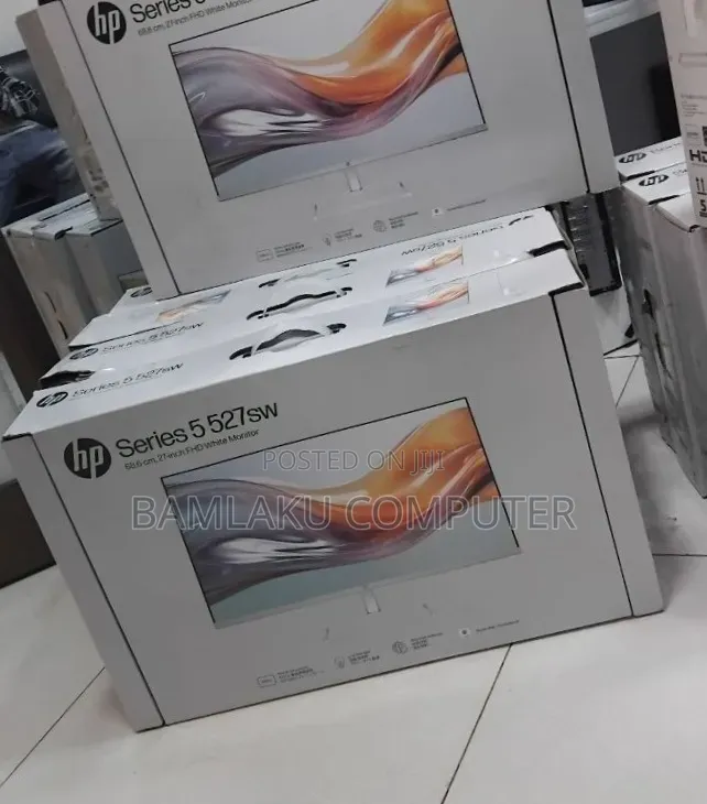 Brand New White Monitor 
 Quantity Available 
🖥️ HP 27" Inch Monitor