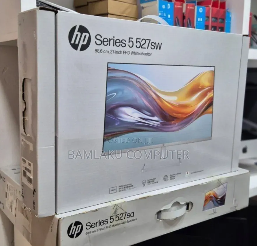 Brand New White Monitor 
 Quantity Available 
🖥️ HP 27" Inch Monitor