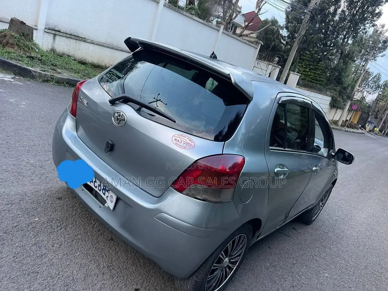 Toyota Yaris 2010 Gray