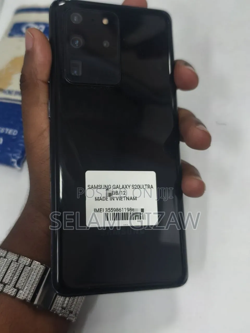 New Samsung Galaxy S20 Ultra 128 GB Black