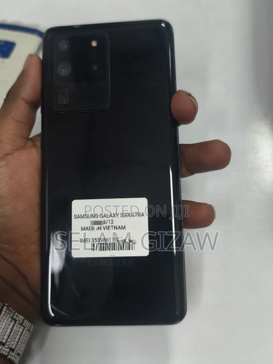 New Samsung Galaxy S20 Ultra 128 GB Black