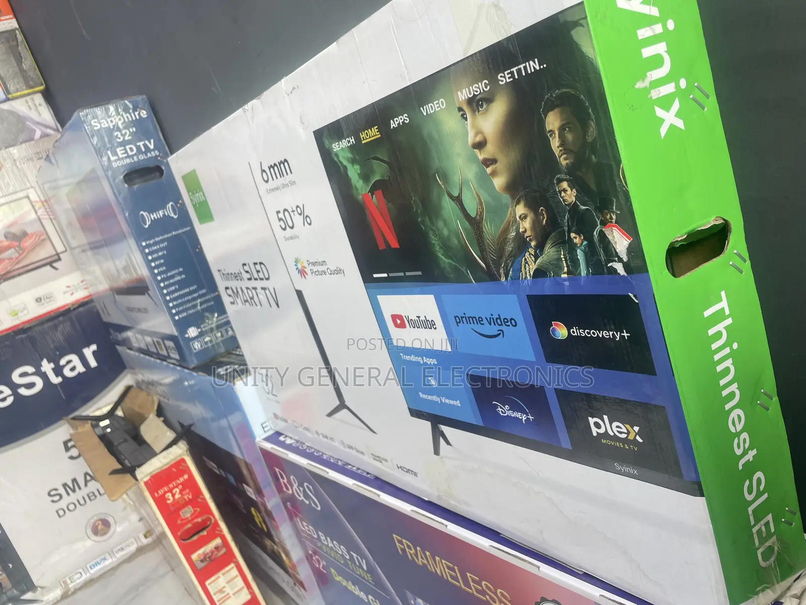 SYNIX 32inch TV