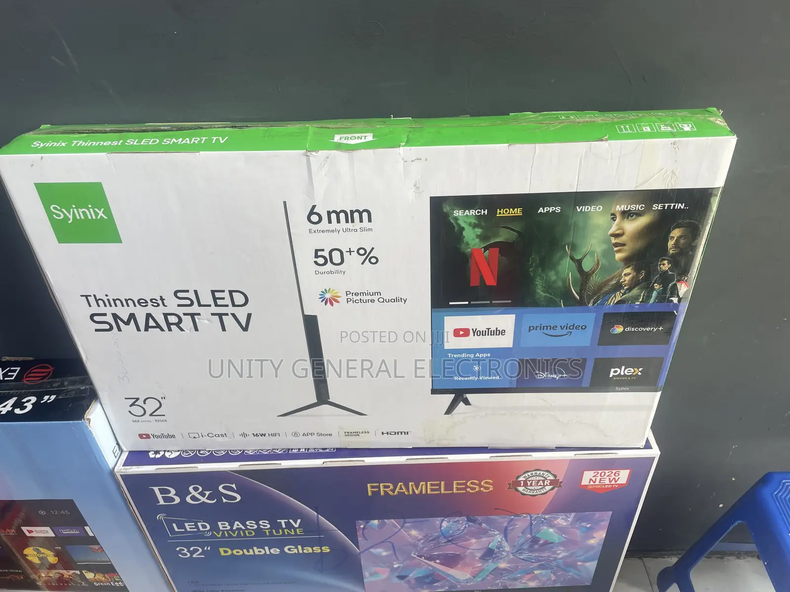 SYNIX 32inch TV