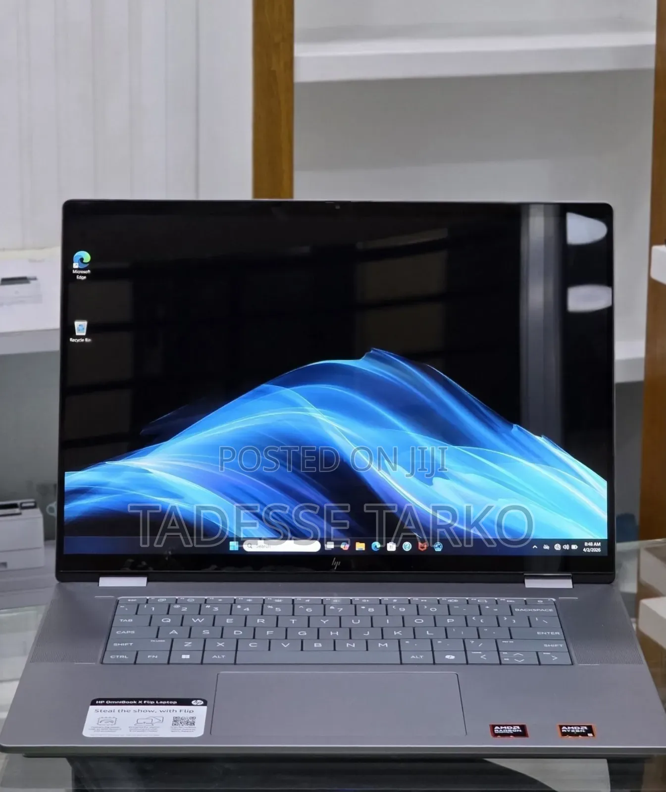 New Laptop HP OmniBook X Flip 16" 8GB AMD Ryzen 5 SSD 512GB