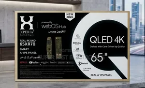XPERIA 65 Inch TV Frameless 4K UHD QLED Picture and a High-Quality
