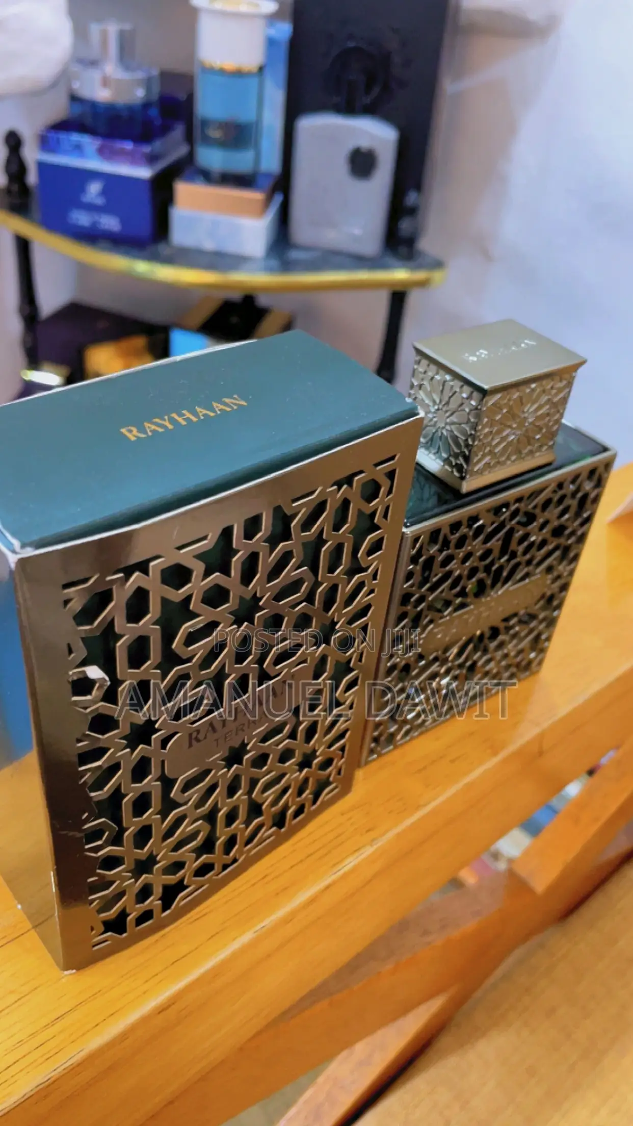 Rayhaan Terra Eau De Parfum for Men –100ml / 3.4 Oz (Brand New in Box)