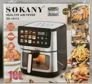 SOKANY Air Fryer 10L Digital  – 2600W Large Capacity