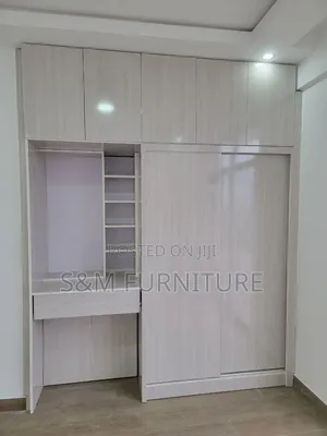 Wardrobe With Simplicity Priced Per Square Meter. ቁምሳጥን በካሬ