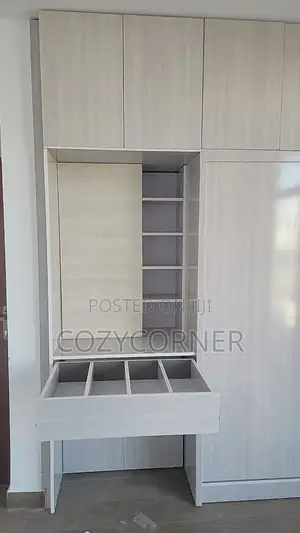 Wardrobe With Simplicity Priced Per Square Meter. ቁምሳጥን በካሬ