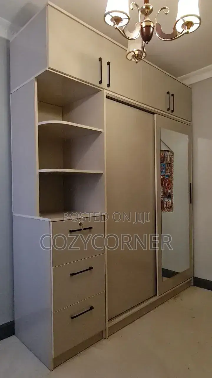 Aesthetic Wardrobe Valued Per Square Meter. ቁምሳጥን በካሬ