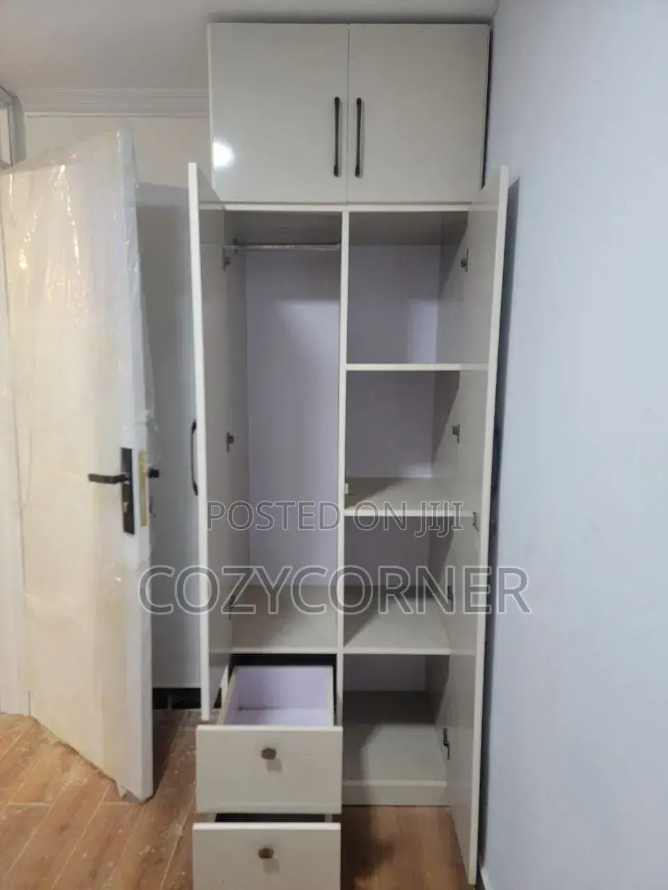 Space Saving Wardrobe Priced Per Square Meter. ቁምሳጥን በካሬ