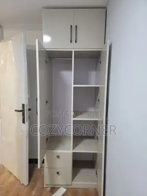 Space Saving Wardrobe Priced Per Square Meter. ቁምሳጥን በካሬ