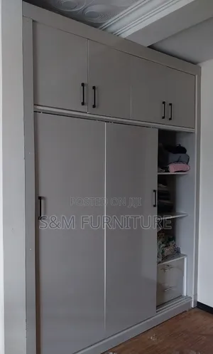 Composed Wardrobe Priced Per Square Meter. ቁምሳጥን በካሬ