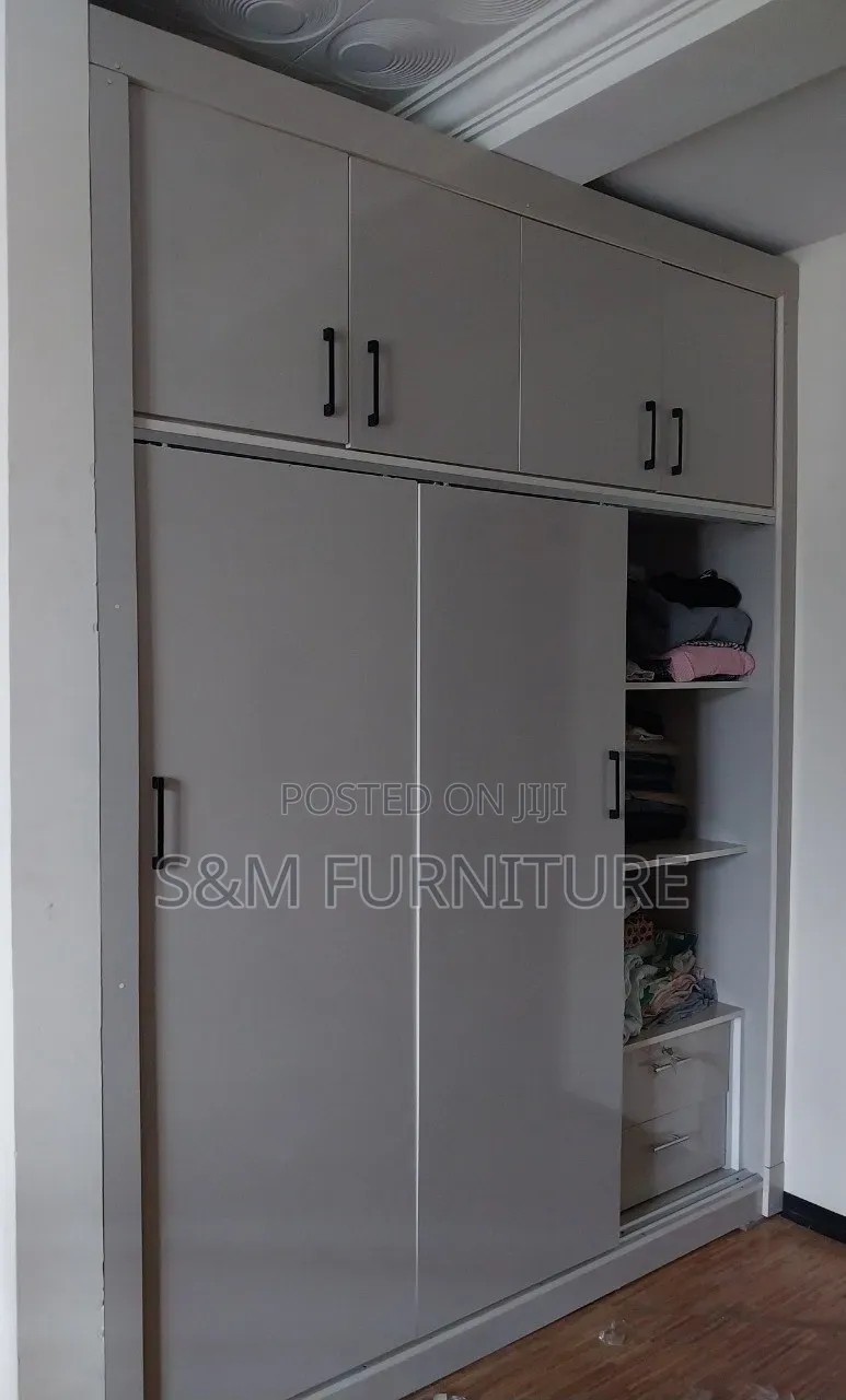Composed Wardrobe Priced Per Square Meter. ቁምሳጥን በካሬ