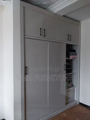 Composed Wardrobe Priced Per Square Meter. ቁምሳጥን በካሬ