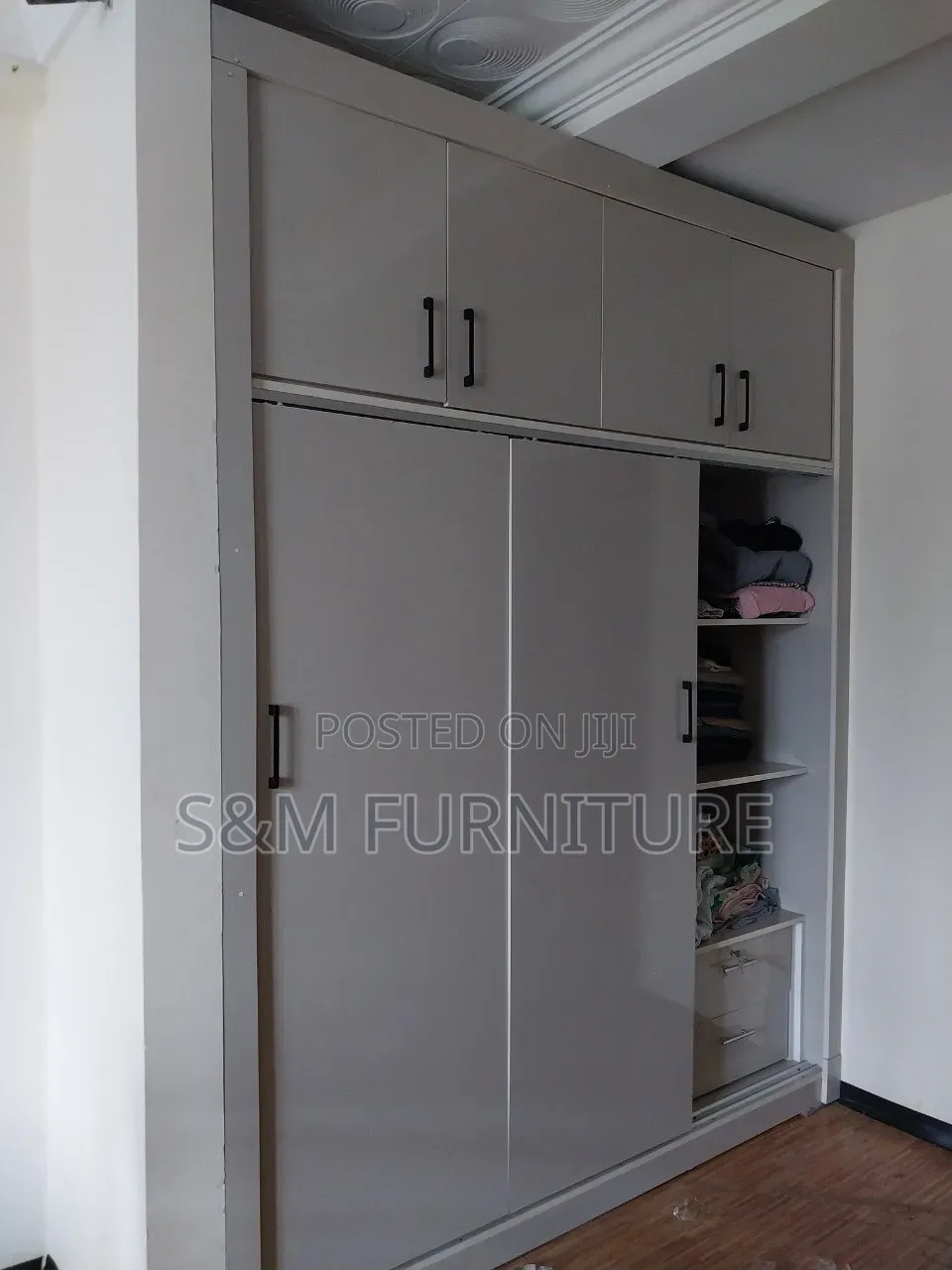 Composed Wardrobe Priced Per Square Meter. ቁምሳጥን በካሬ