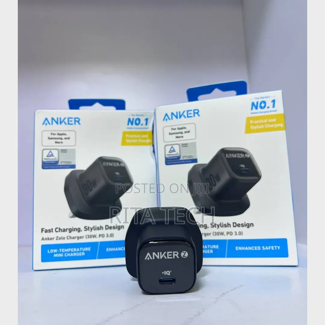 ANKER Zolo Charger — 30W PD 3.0