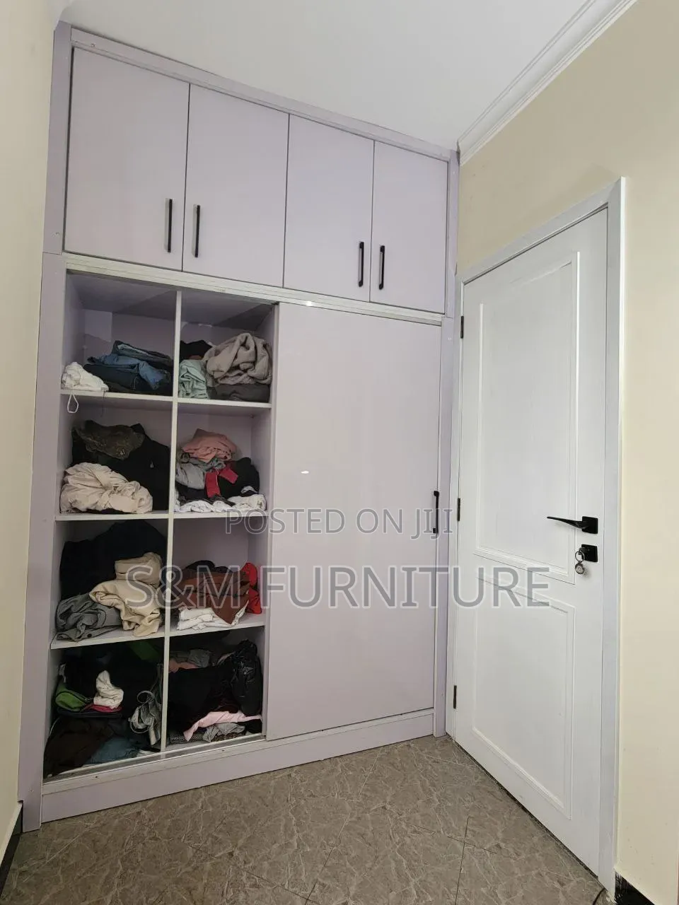 Stylish Wardrobe Priced Per Square Meter. ቁምሳጥን በካሬ