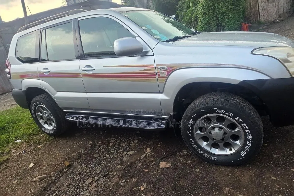 Toyota Land Cruiser Prado 2008 Purple