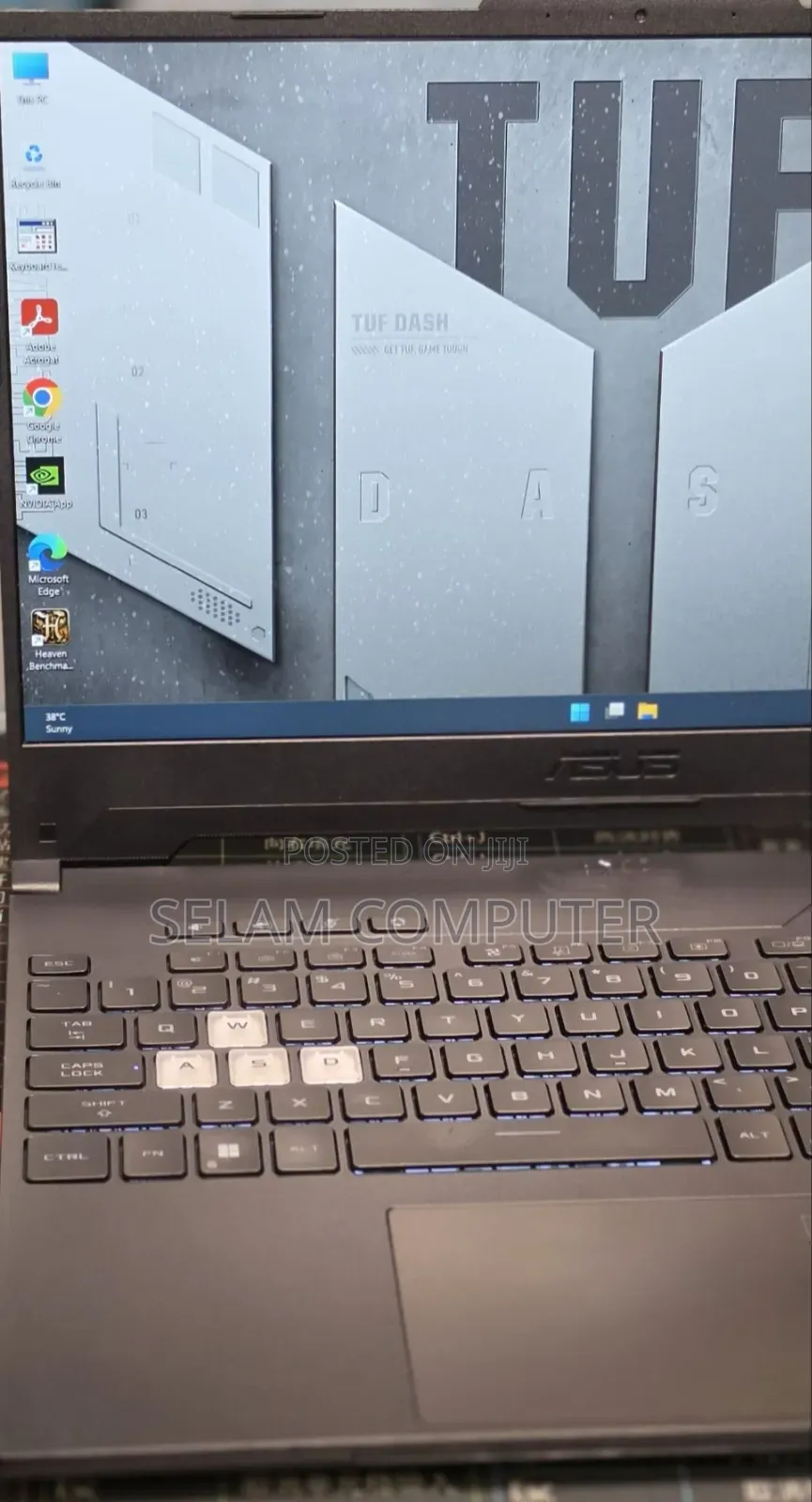 New Laptop Asus ROG Strix G15 16GB Intel Core i7 SSD 512GB