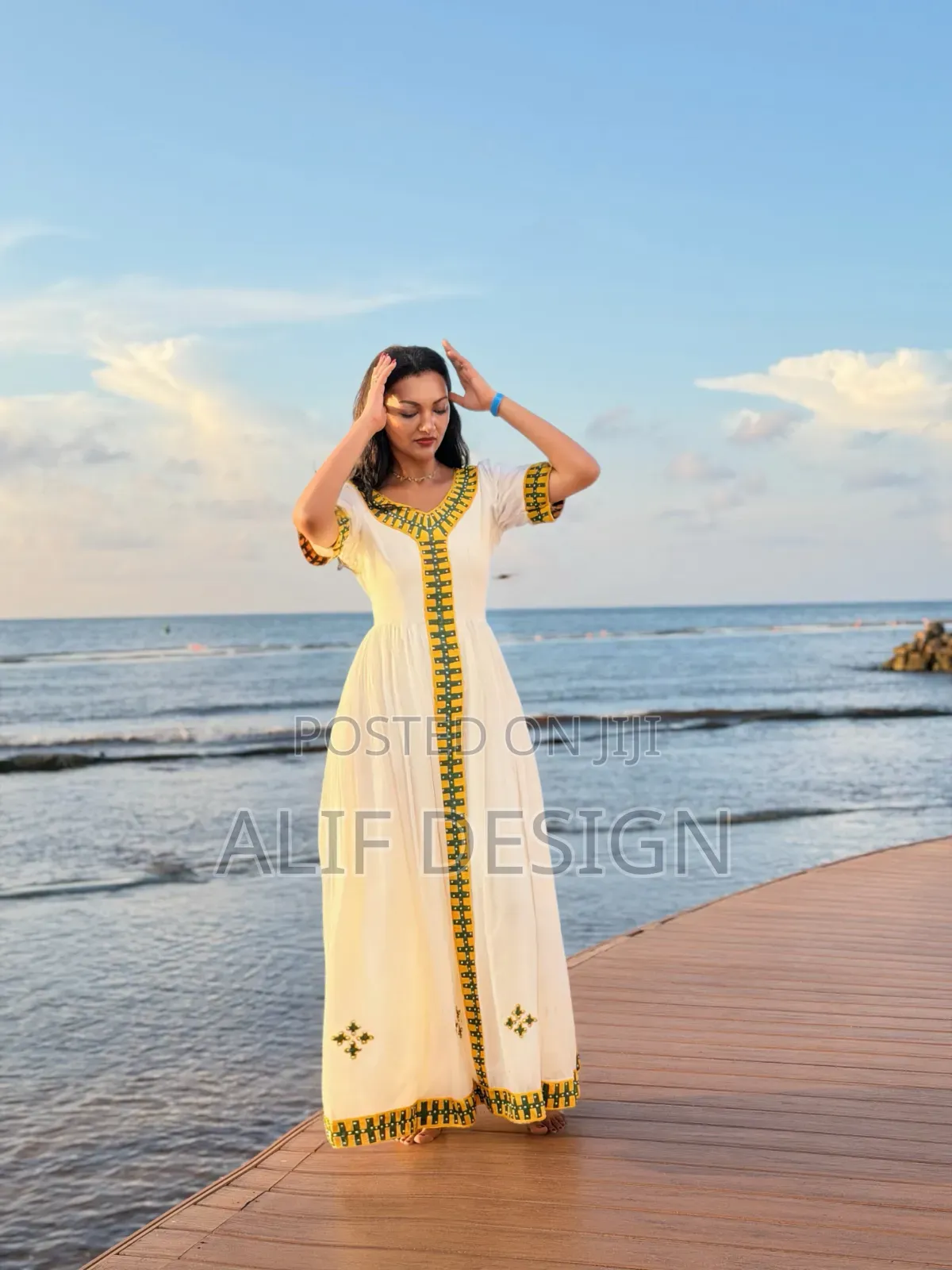 Yellow New Year Traditional Clothes